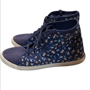 Toms Floral High Top Shoes